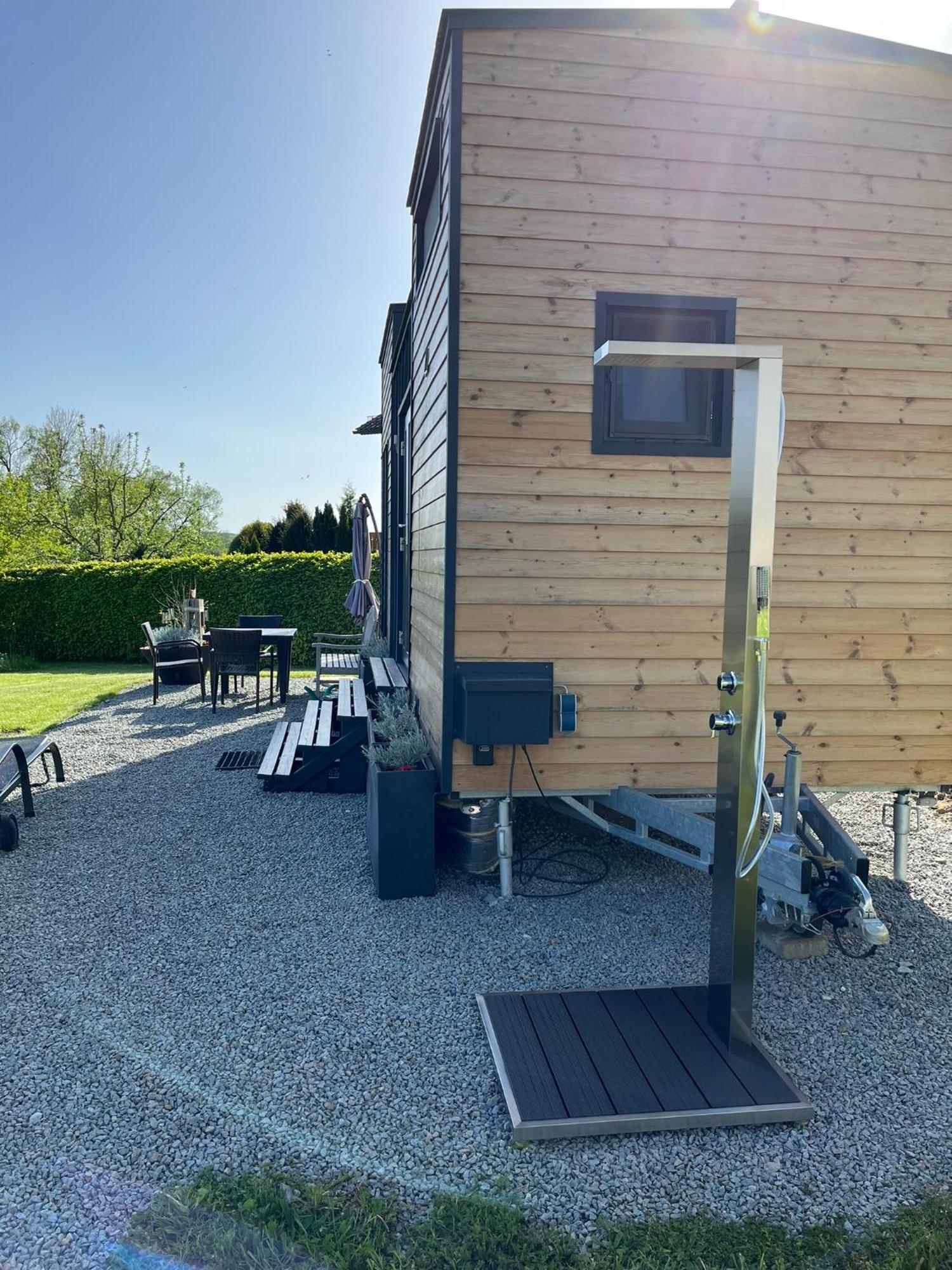 Tinyhouse -Reset Im Vilstal -Zurueck Zum Ursprung Apartman Aldersbach Kültér fotó